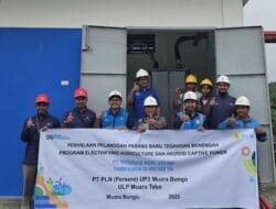 PLN UP3 Muara Bungo Dukung Pertumbuhan Listrik Industri, PT Rigunas Agri Utama Beralih ke PLN