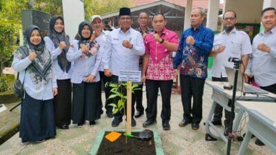 Sukseskan Gerakan Penanaman 1 Juta Pohon Matoa, Kemenag Sumsel Tanam 5.645 Bibit Pohon