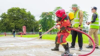 Gelar Physical dan Agility Test, Kilang Pertamina Plaju Terus Tingkatkan Kapasitas Personel Fire Brigade