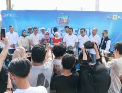 Social Activation Langkah Sinergi Sehat dan Peduli Lingkungan Melalui PLN Mobile Color Run 2025 Palembang