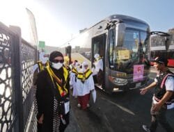 Bus Shalawat Gratis Antar Jemaah ke Masjidil Haram 24 Jam Nonstop