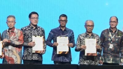 Disaksikan Presiden Prabowo, PLN Teken Kerja Sama Pemanfaatan Gas Domestik di IPA Convex 2025