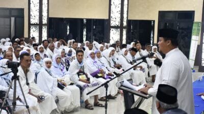 Kloter 21 Embarkasi Palembang Berangkatkan 369 Jemaah Haji ke Tanah Suci