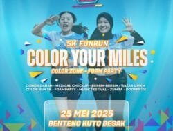 Warga Palembang Bersiap! PLN Mobile Hadirkan Kemeriahan Color Run 2025 di Benteng Kuto Besak
