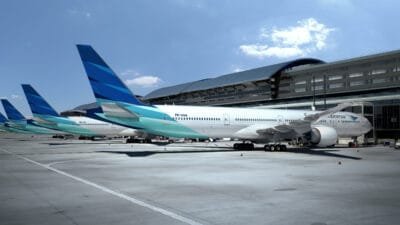 Mei 2025, Garuda Indonesia Raih Peringkat Pertama Tingkat Ketepatan Waktu Terbaik di Dunia Versi OAG Flightview