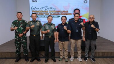 Perkuat Sinergi Pembangunan dan Keamanan, Semen Baturaja Terima Kunjungan Pangdam II Sriwijaya