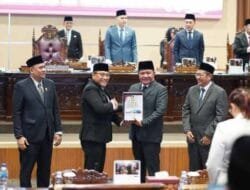 Rapat Paripurna XIV DPRD Sumsel : Pemprov Sumsel Kembali Raih Opini WTP dari BPK RI
