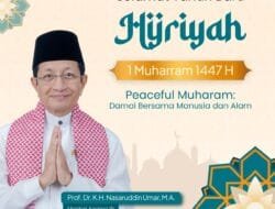 Menteri Agama: Hijrah Tak Sekedar Pindah Tempat, Tapi dari Gelap ke Terang