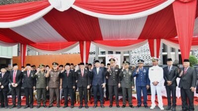 Ketua DPRD Sumatera Selatan Hadiri Upacara Peringatan Hari Lahir Pancasila