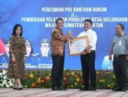 Raih Rekor MURI dan Jadi Percontohan, 100% Desa/Kelurahan di Sumatera Selatan Miliki Posbankum