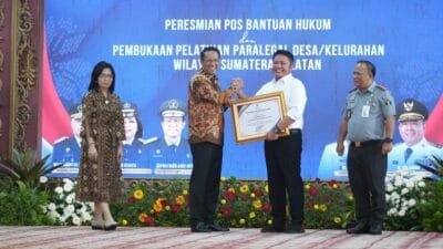 Raih Rekor MURI dan Jadi Percontohan, 100% Desa/Kelurahan di Sumatera Selatan Miliki Posbankum