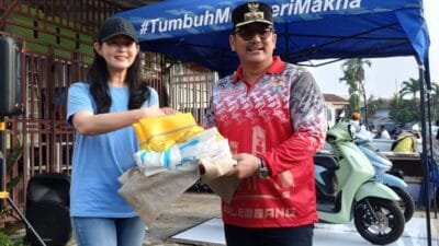 Peduli Lingkungan, Thamrin Group Gelar Aksi Bersih Sungai Sekip Bendung