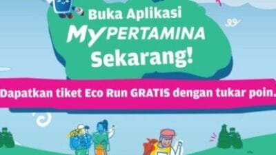 Pertamina Ajak Pelanggan Tukar Poin Dengan Tiket Gratis Eco Run dan Energizing Music Festival 2025 di Aplikasi MyPertamina