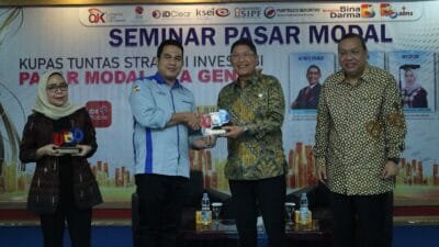 Dorong Pemahaman Investasi Pasar Modal, BEI dan OJK Gelar Kuliah Umum di Bina Darma