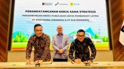 Diinisiasi Danantara, PLN – Pertamina Teken Kerja Sama Pengembangan Energi Panas Bumi Nasional