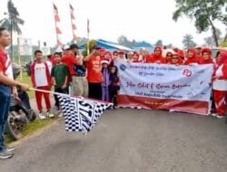 Seru! PPPAU PD Sumsel Rayakan HUT Kemerdekaan RI ke-80 dengan Jalan Sehat dan Senam Bersama