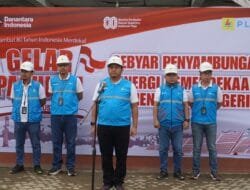 Semarak Kemerdekaan! PLN UP3 Palembang Gelar Pasukan Penyambungan Listrik, Sambut HUT ke-80 RI