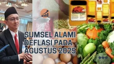 Turunnya Harga Komoditas Pangan Strategis, Sumbang Deflasi pada Agustus 2025 di Sumsel