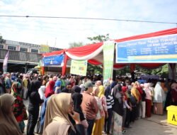 Jaga Stabilitas Harga, Operasi Pasar Murah Hadir di Terminal Perumnas Palembang