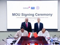 Indosat, ITA, dan Tsinghua University Bentuk AI Application Cooperation Center