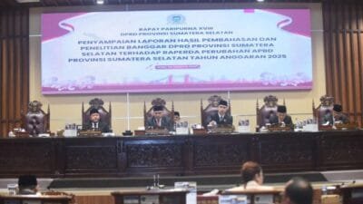 DPRD Sumsel dan Pemprov Sepakati APBD Perubahan TA 2025