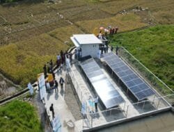 Perkuat Ketahanan Pangan, PTBA Hadirkan Dua PLTS Irigasi untuk Petani Muara Enim