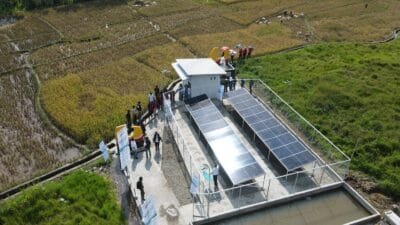 Perkuat Ketahanan Pangan, PTBA Hadirkan Dua PLTS Irigasi untuk Petani Muara Enim