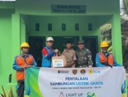 PLN ULP Muara Enim Terangi Harapan Warga Melalui Program “Light Up The Dream”