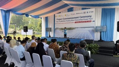 Melesat! PLN Wujudkan PLTS Terapung Raksasa 92 MWp di Saguling