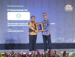 Fundamental Kuat dan Transaksi Melonjak, Semen Baturaja Dinobatkan sebagai The Best Public Company 2025
