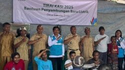 Terus Terangi Wilayah Terpencil, PLN Hadirkan Keadilan Energi Lewat Program Tirai Kasi di Kecamatan Ndona Timur, NTT