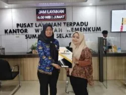 Pelayanan Kanwil Kemenkum Sumsel Cepat, Mudah, dan Transparan