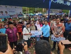 PLN Gelar Penyaluran Bantuan Pasang Baru Listrik Spesial HUT Kabupaten Lebong ke-22