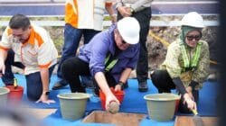 Solusi Macet Jalur Batubara, Herman Deru Resmikan Groundbreaking Flyover KM 111
