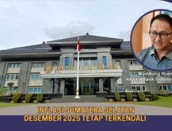 Stabilitas Harga Terjaga, Inflasi Sumatera Selatan Terkendali Selama Nataru
