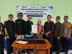 Dukung Kawasan Permukiman Berkualitas, PTBA Serahkan Fasilitas Sosial dan Umum