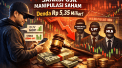 OJK Denda Rp5,35 Miliar Influencer Saham BVN, Tiga Pihak Lain Terjerat Manipulasi IMPC