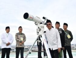 Pantau Hilal dari Ketinggian Palembang, Kakanwil Kemenag Sumsel Sampaikan Pesan Kerukunan