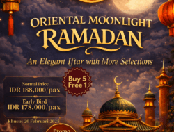 Hadirkan Cita Rasa Timur, Oriental Moonlight Ramadan Jadi Pilihan Bukber Favorit di fave+ Hotel Palembang