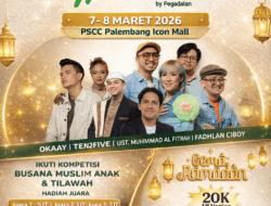 Pegadaian Gelar “Ramadan Bareng TRING!” di Palembang, Hadirkan Konser Musik, Lomba Islami, dan Edukasi Investasi Emas