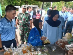 Lanud SMH Gelar Donor Darah dan Bazar, Wujud Kepedulian di HUT ke-80 TNI AU