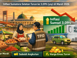 Ramadan–Idulfitri 1447 H: Inflasi Sumatera Selatan Terkendali di Level 3,09%