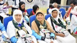 444 Jemaah Haji Kloter 13 Embarkasi Palembang Bertolak ke Tanah Suci, Kakanwil Ingatkan Jemaah Disiplin Gunakan APD