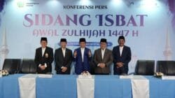 Kemenag RI Menetapkan 1 Zulhijjah 1447 H Jatuh pada 18 Mei 2026, Iduladha 27 Mei
