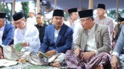 Ratu Dewa-Prima Salam Sholat Idul Adha Bersama Ribuan Jemaah di Masjid Agung, Ajak Warga Maknai Pengorbanan