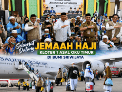 443 Jemaah Haji Kloter 1 Asal OKU Timur Tiba di Tanah Air, Tangis Haru Pecah di Debarkasi Palembang