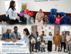 Pertamina Kilang Plaju Salurkan Bantuan untuk Korban Kebakaran 1 Ilir Palembang, Warga Dikuatkan untuk Bangkit