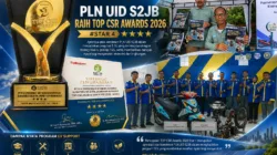 PLN UID S2JB Raih TOP CSR Awards 2026 Star 4, Dorong Ekosistem Kendaraan Listrik dan Pendidikan Vokasi di Sumsel