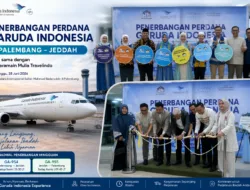 Garuda Indonesia Buka Penerbangan Langsung Palembang–Jeddah, Akses Ibadah ke Tanah Suci Kini Lebih Mudah