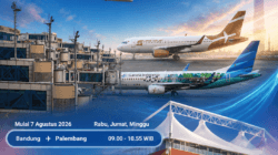 Wings Air Buka Rute Langsung Bandung–Palembang Mulai 7 Agustus 2026, Perkuat Konektivitas Sumsel